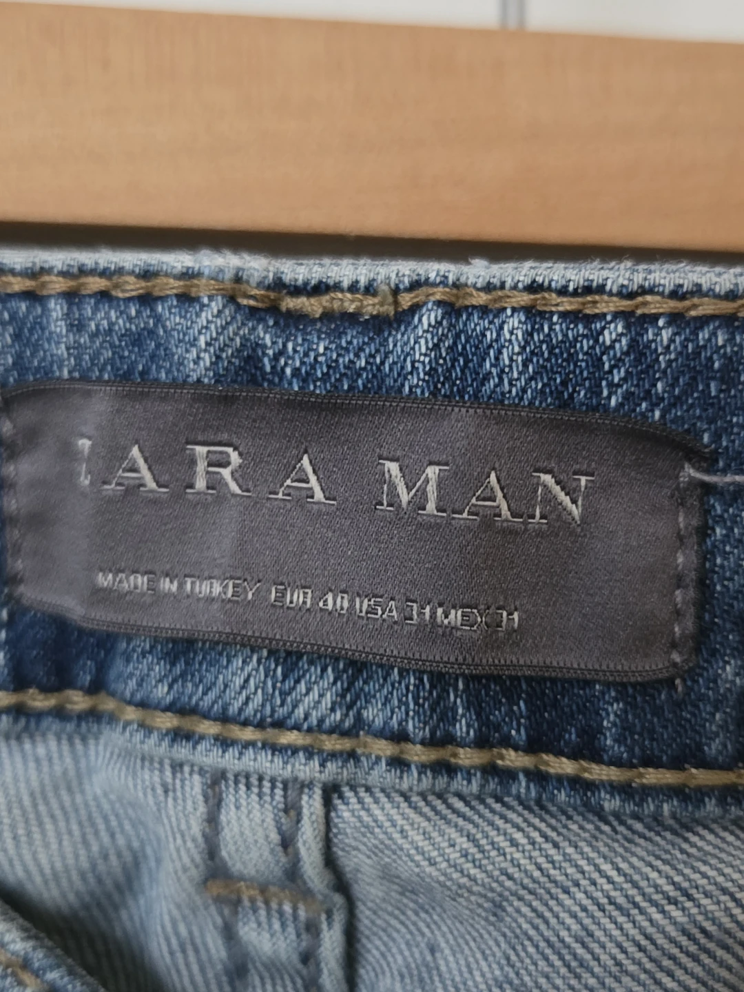 Zara Man Distressed Jeans Size 31 🏈 - photo 2