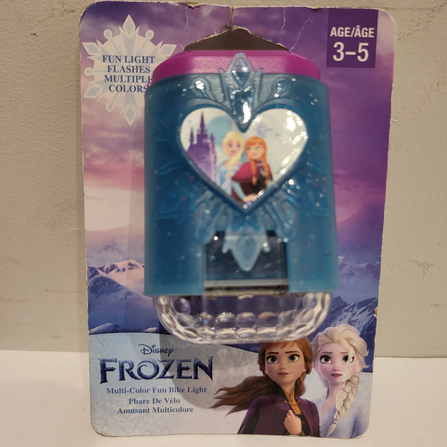 Disney Frozen Multi-Color Fun Bike Light