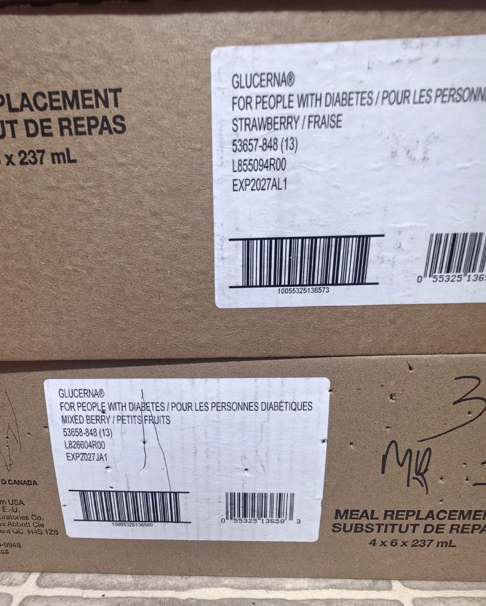 All 5 boxes for $115 Glucerna Diabetic - photo 3