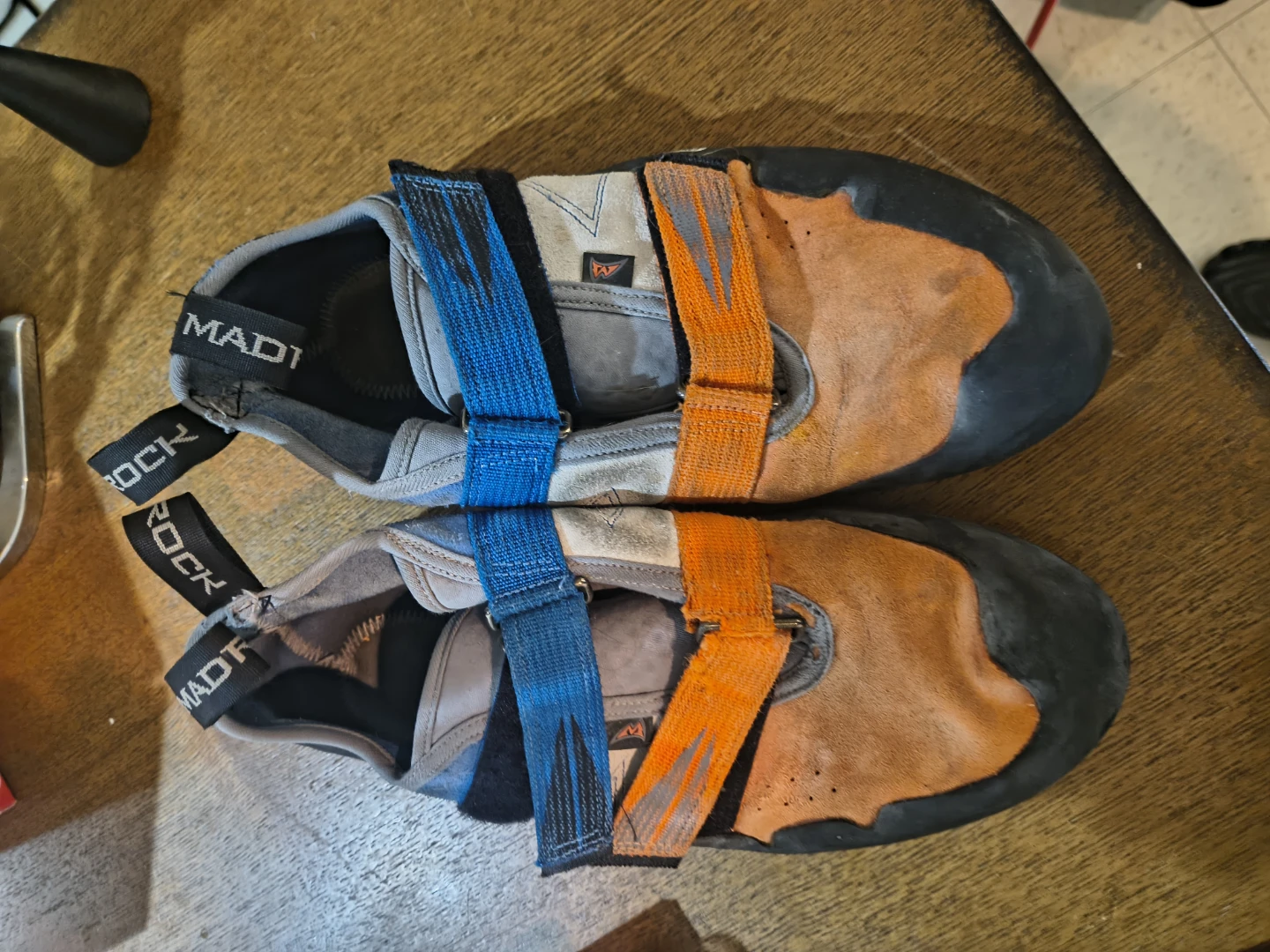 Climbing shoes