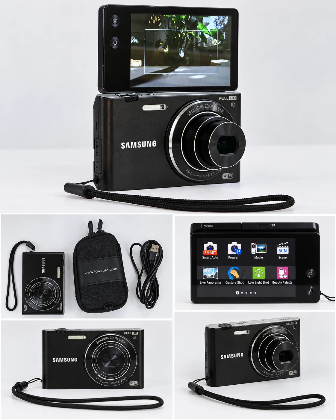 Samsung MV900F Digital Camera – TikTok Viral + Lowepro Case
