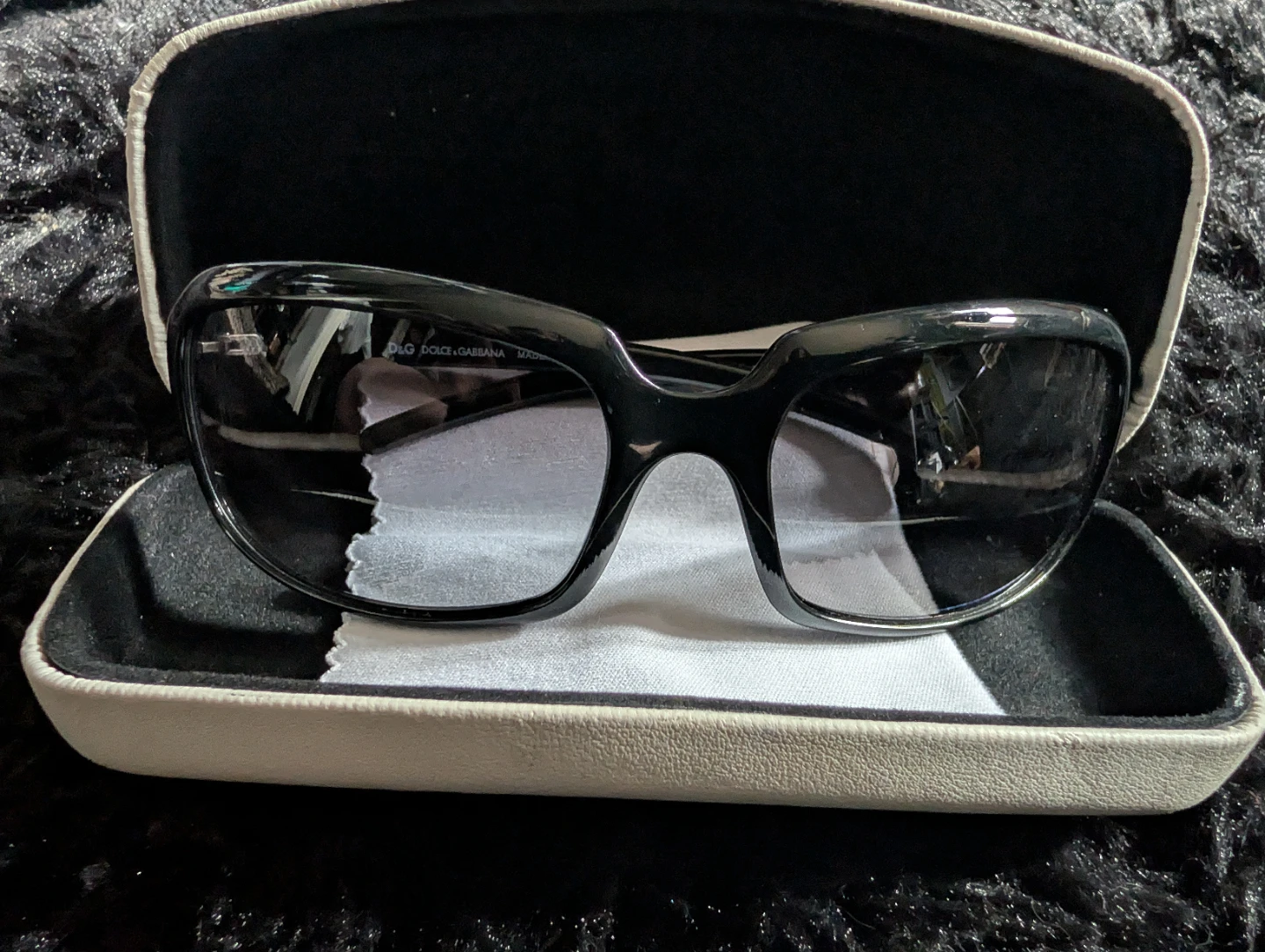 PRISTINE Vintage Y2K D&G 2192 Sunglasses - Full Set - photo 5