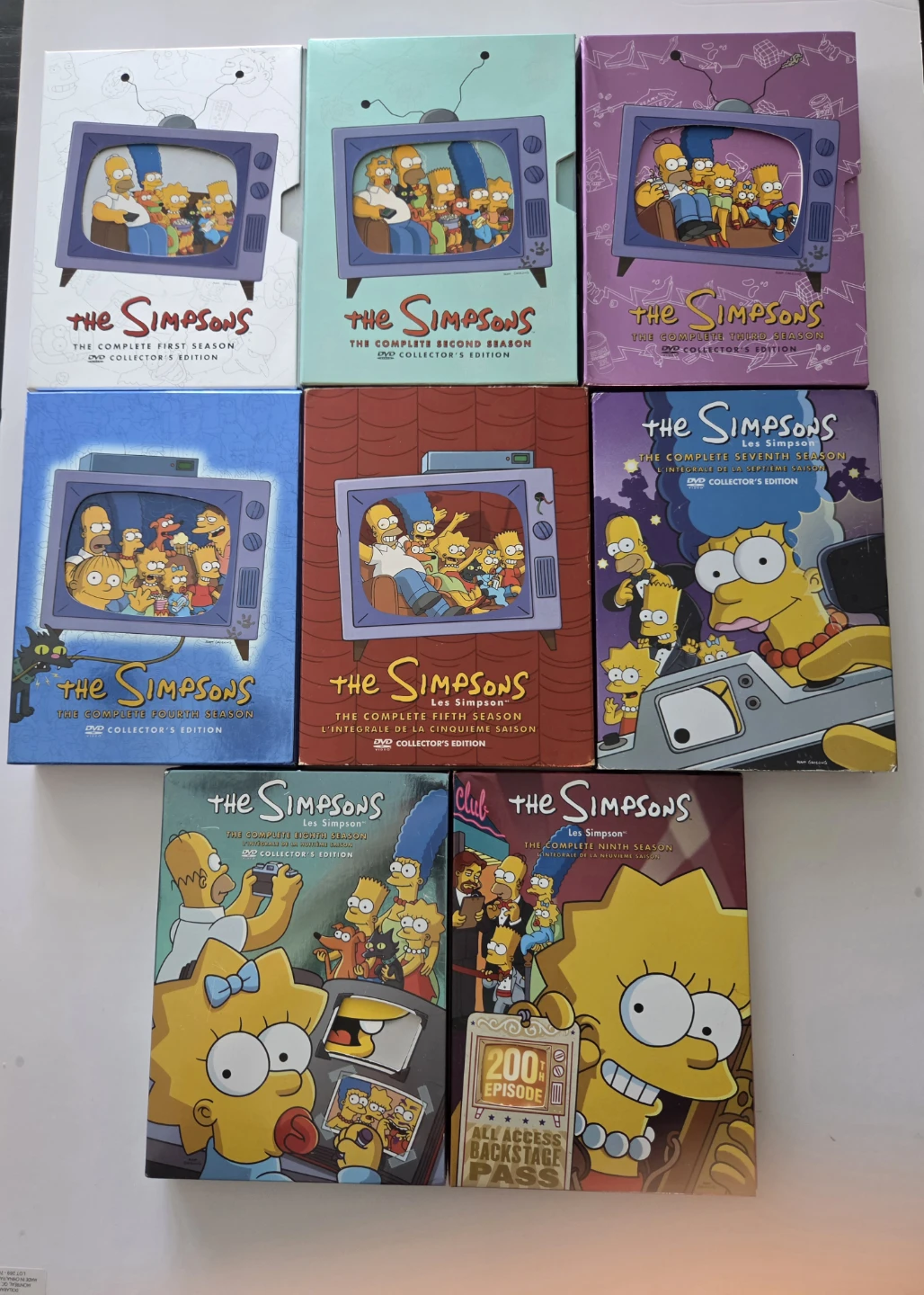 The Simpsons Seasons 1-9 DVD Collector's Edition Set