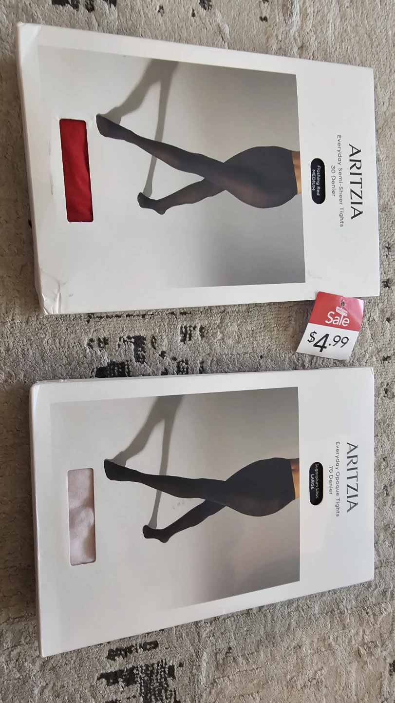 Aritzia Everyday Tights - Size Medium and large