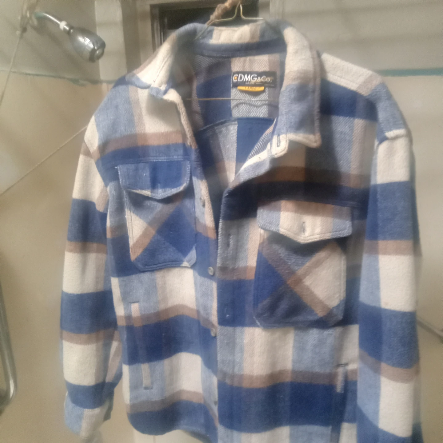 CDMG & Co. Plaid Flannel Shirt Jacket - photo 3