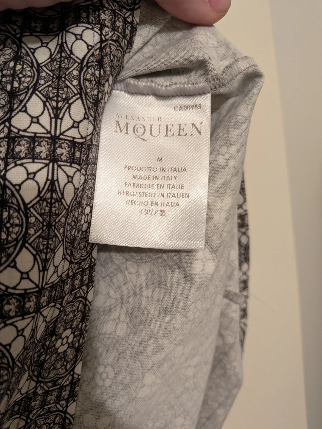 Alexander McQueen Skull Print T-Shirt - photo 2