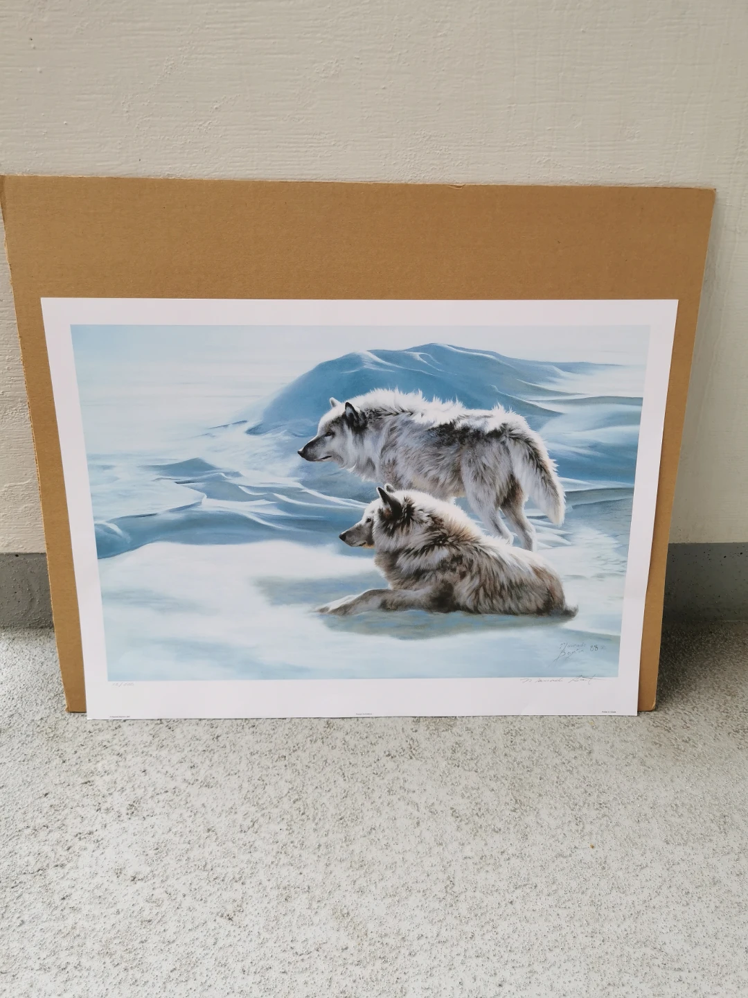 Maurade Baynton Wolves Signed Limited Edition Print 15/500 - photo 2