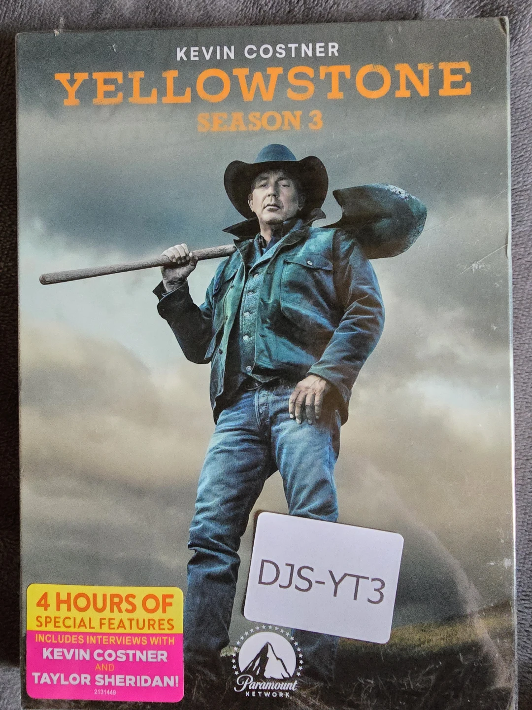 Yellowstone Season 3 DVD