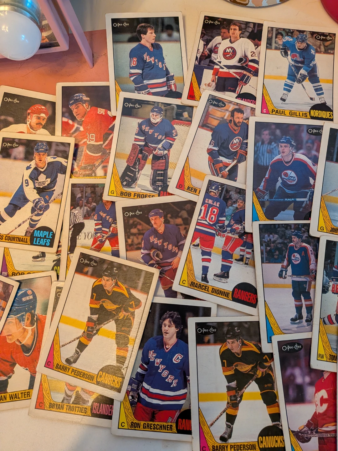 Collection of Vintage O-Pee-Chee NHL Hockey Cards - photo 3