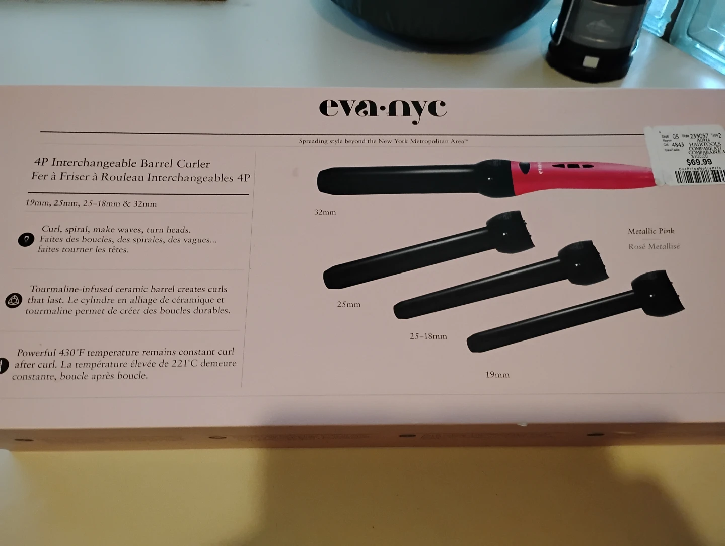 Eva NYC 4P Interchangeable Barrel Curler - photo 4
