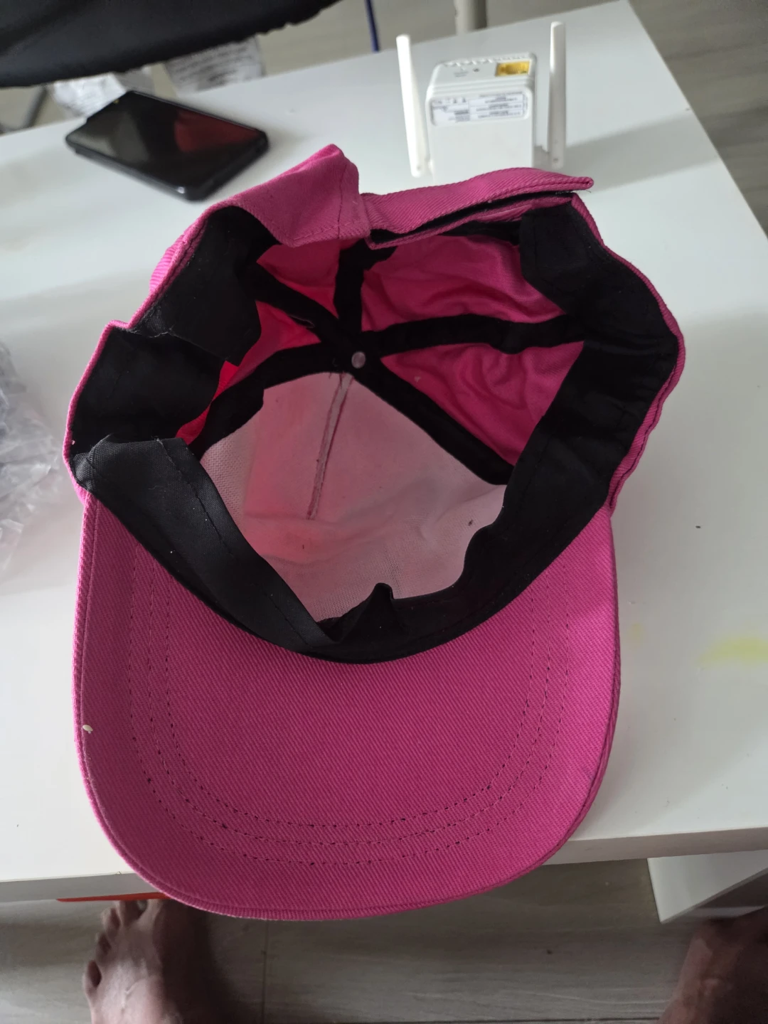 Josh World Famous in India Pink Baseball Cap - photo 5