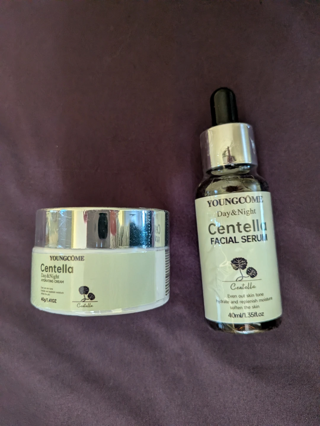 YOUNGCOME Centella Cream and Facial Serum Set - photo 2