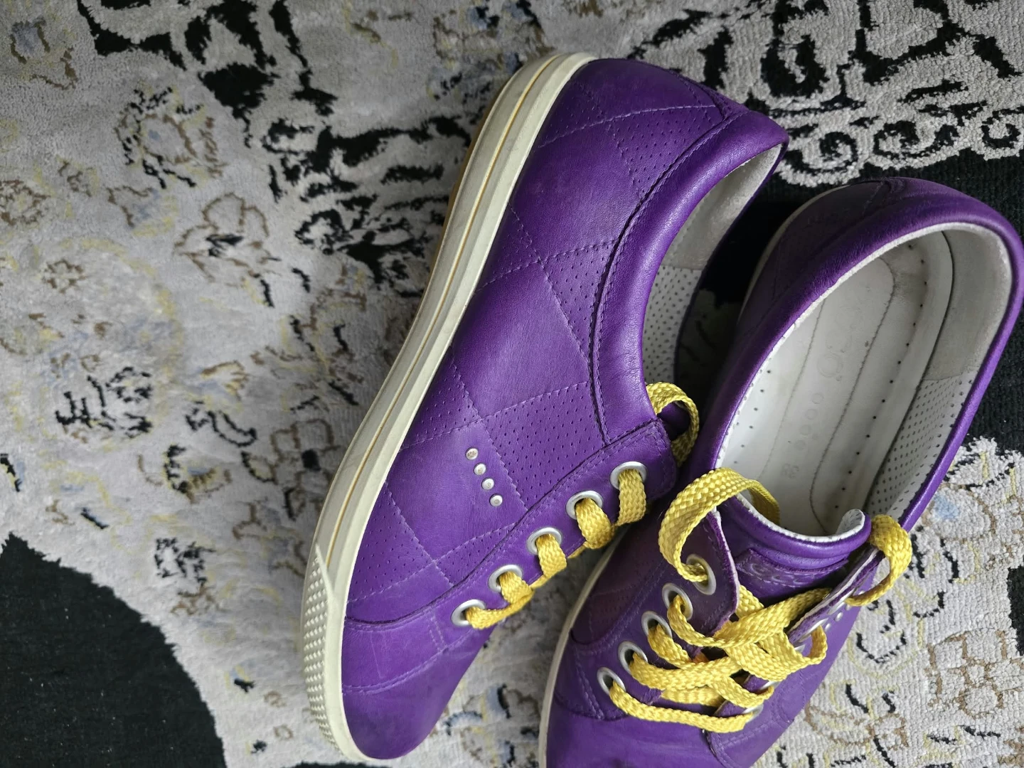 ECCO purple sneakers size 38 - photo 2