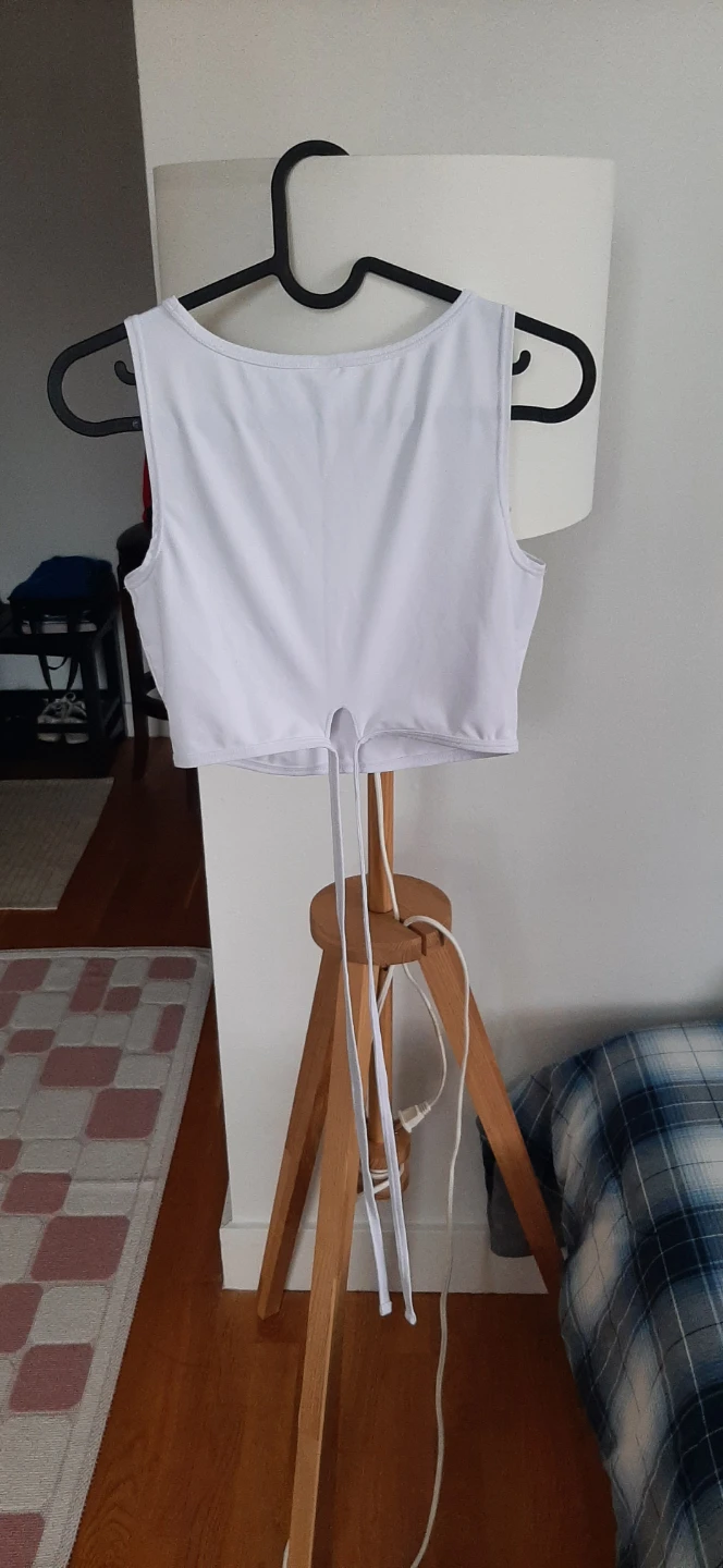 Kyodan white crop top size XS - photo 2