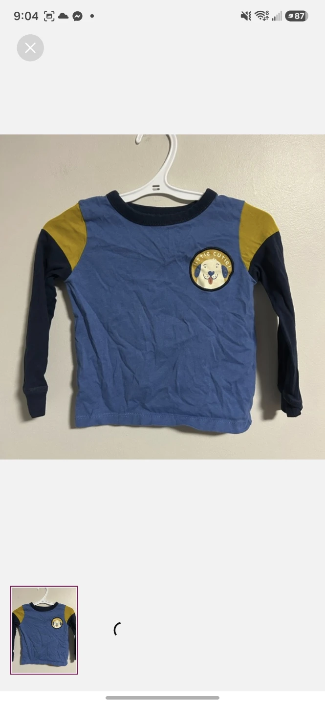 Joe Fresh Little Cutie Long Sleeve Shirt 18-24m