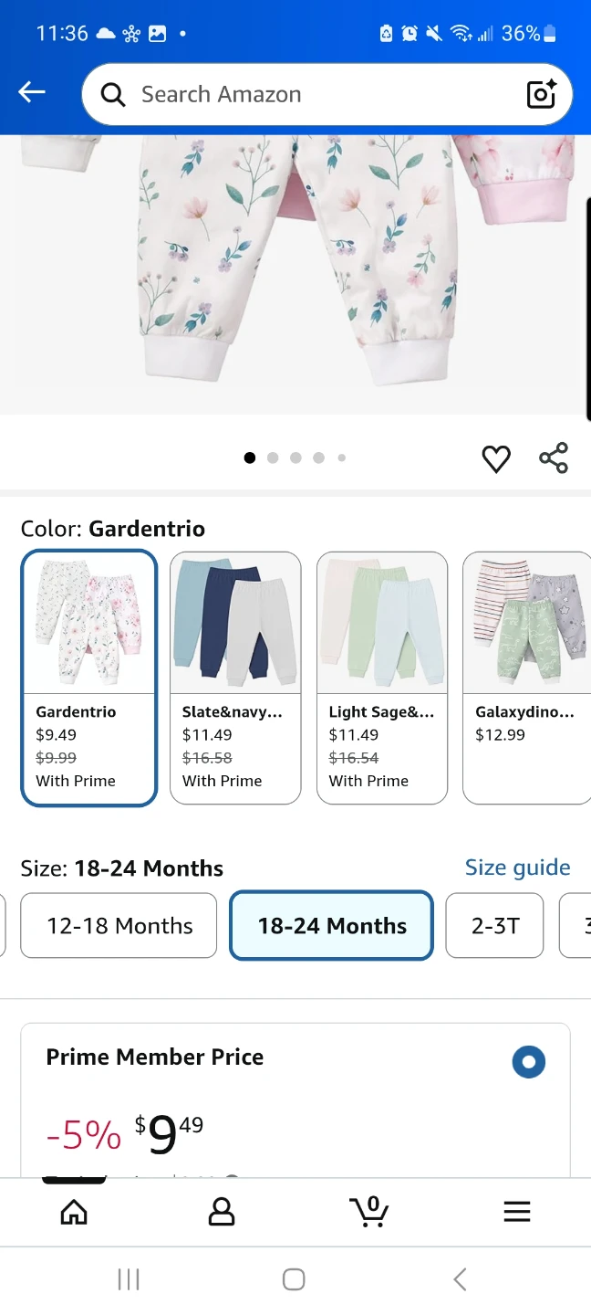 New Littogoose Baby Jogger Pants 3-Pack 18-24 Months - photo 2