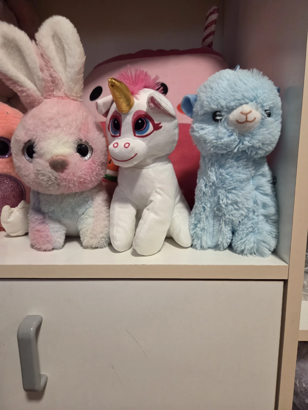 Set of 3 Plush Toys: Bunny, Unicorn, and Alpaca - photo 2