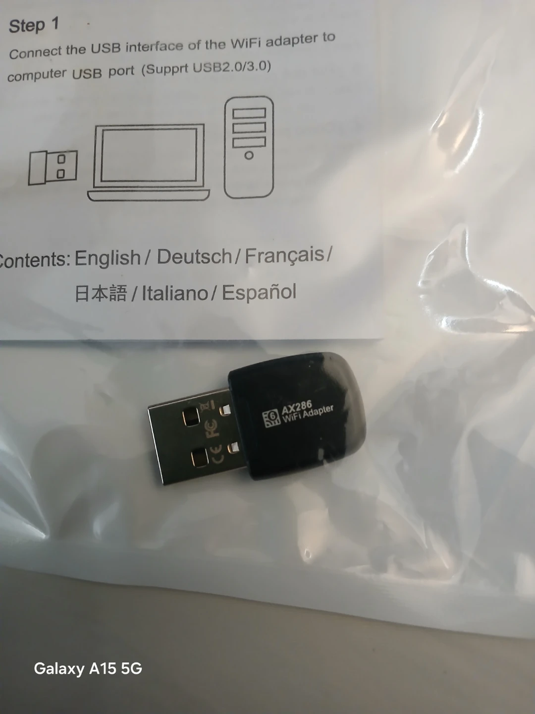AX286 Wi-Fi USB Adapter