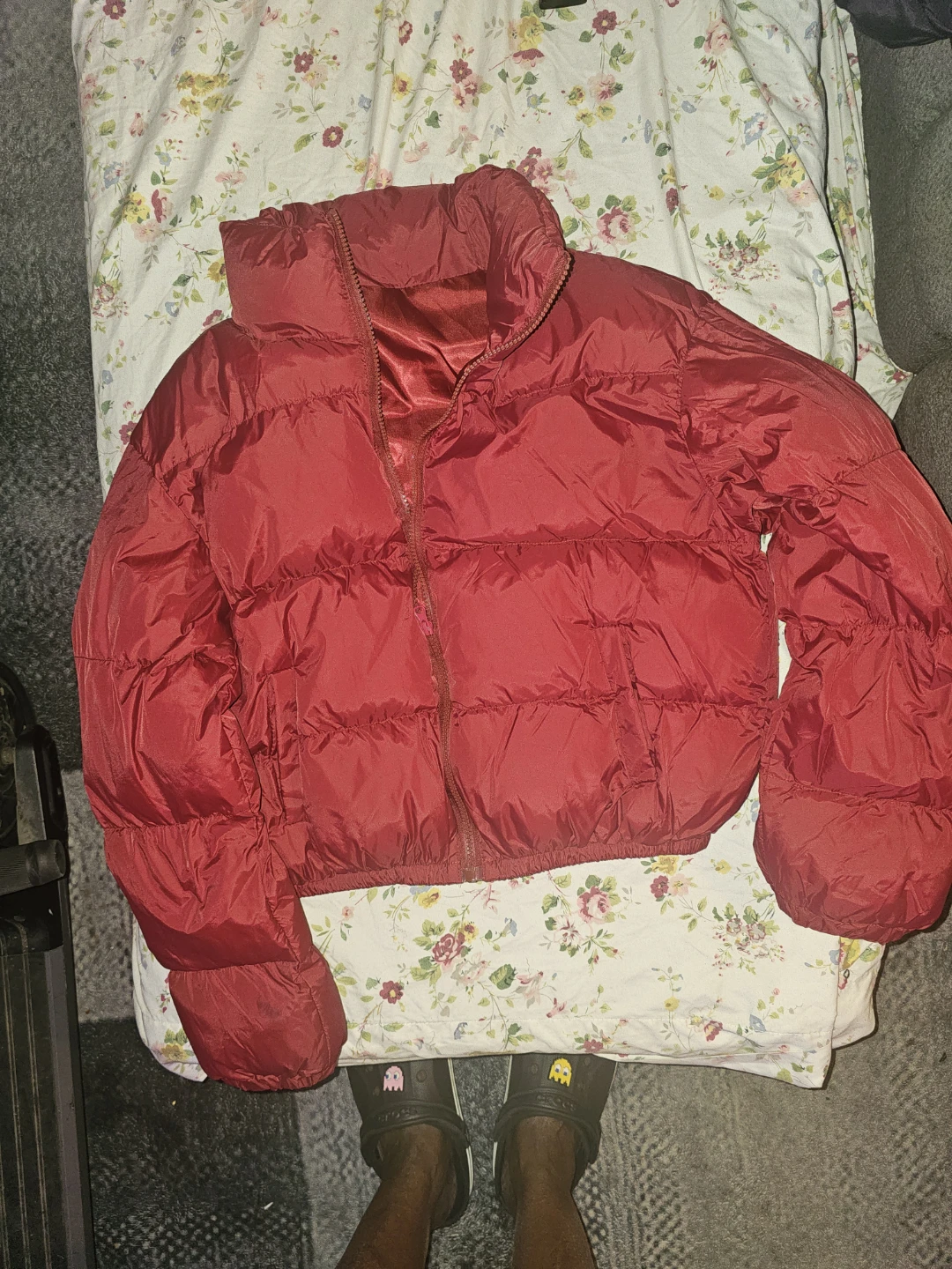 Red Puffer Jacket