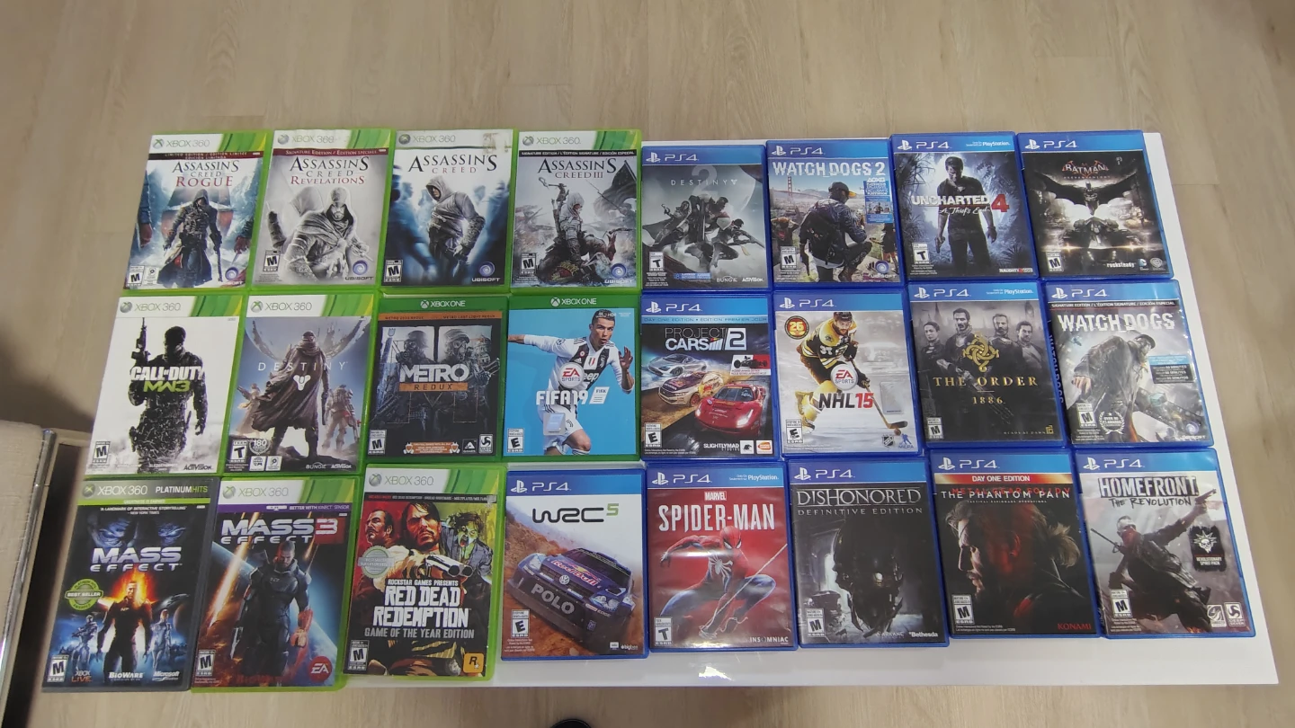 PlayStation 4 & Xbox 360 Video Game Bundle