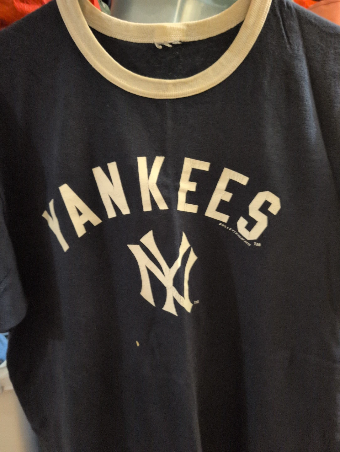 New York Yankees Navy Ringer T-Shirt