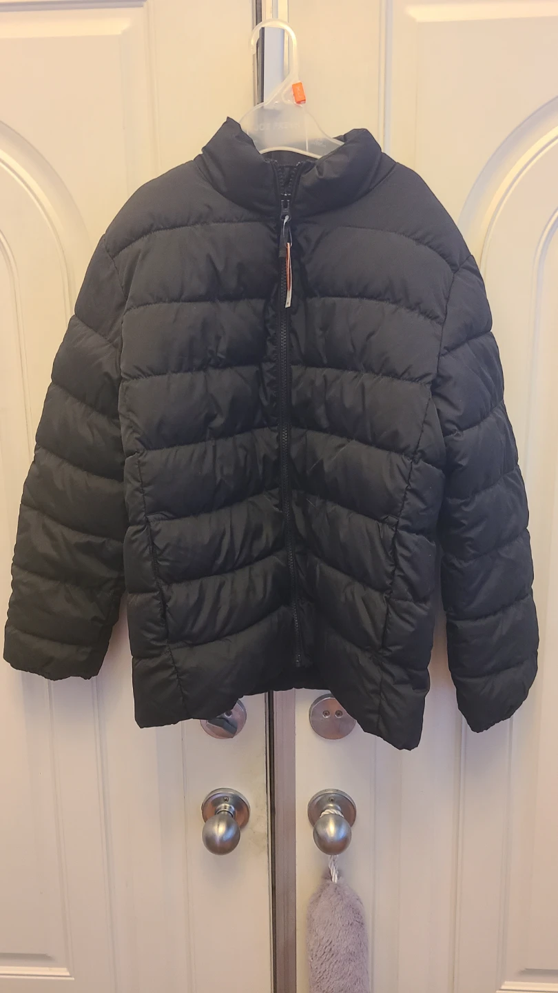 BNWT Childrens Place Black Puffer Jacket