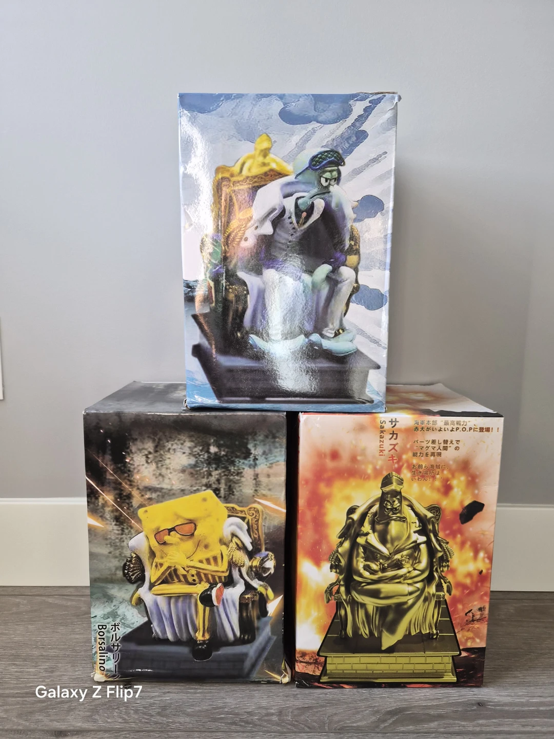 SpongeBob SquarePants x One Piece Admiral Figures