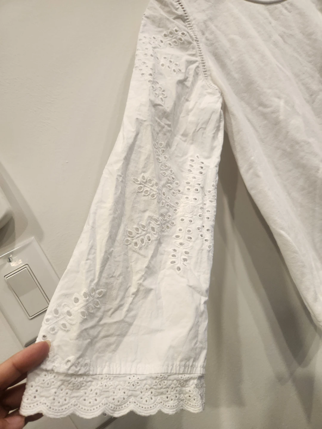 Eliane Rose White Long Sleeve Shirt - photo 3