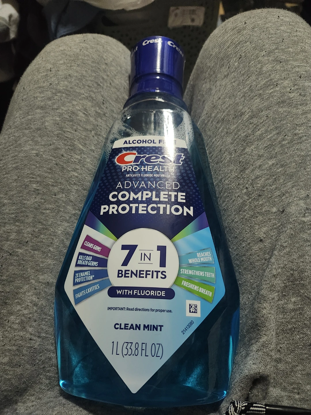 Crest Pro-Health Advanced Complete Protection Mouthwash 1L