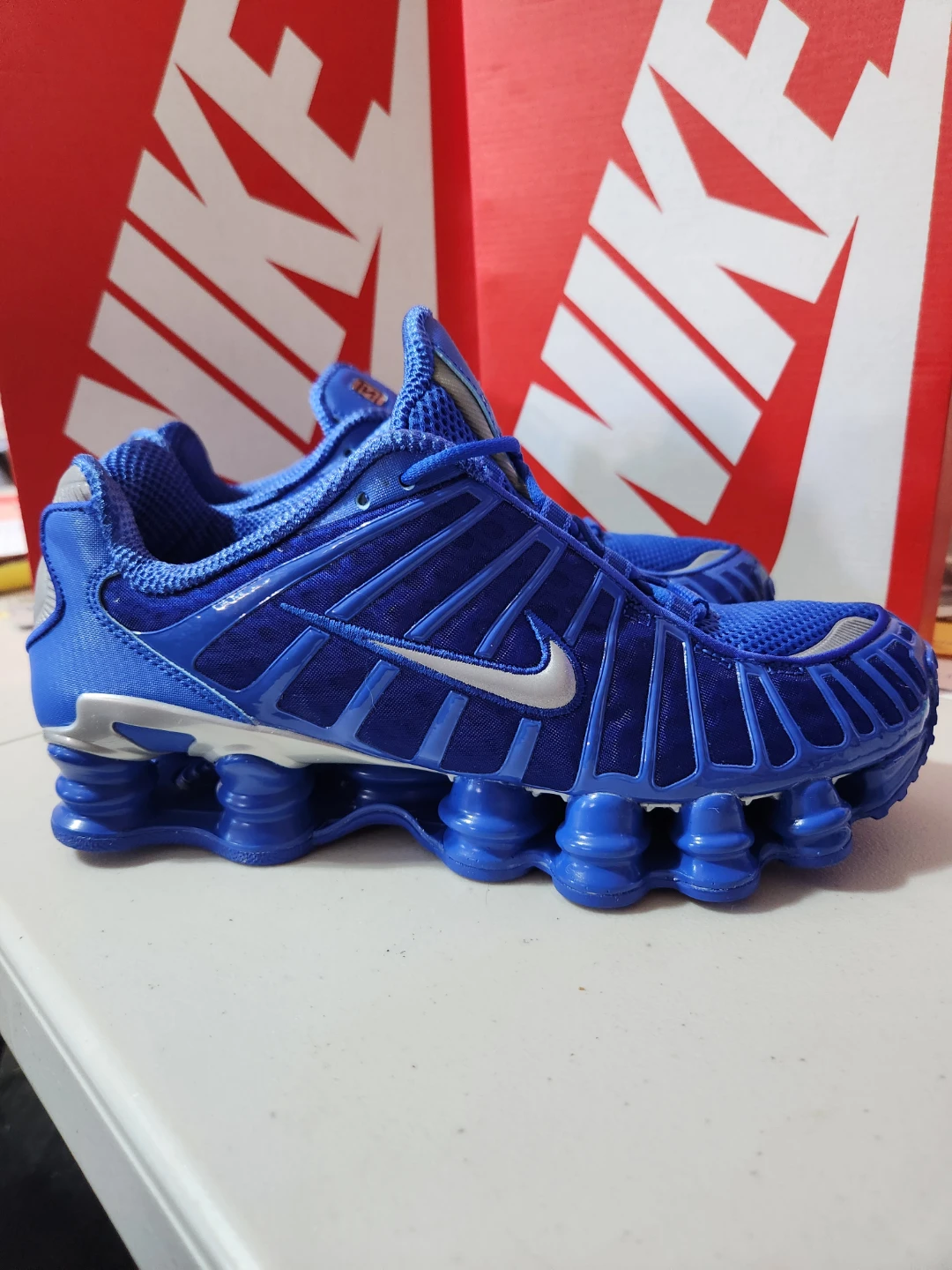 Nike Shox TL Hyper Royal Sneakers - photo 3