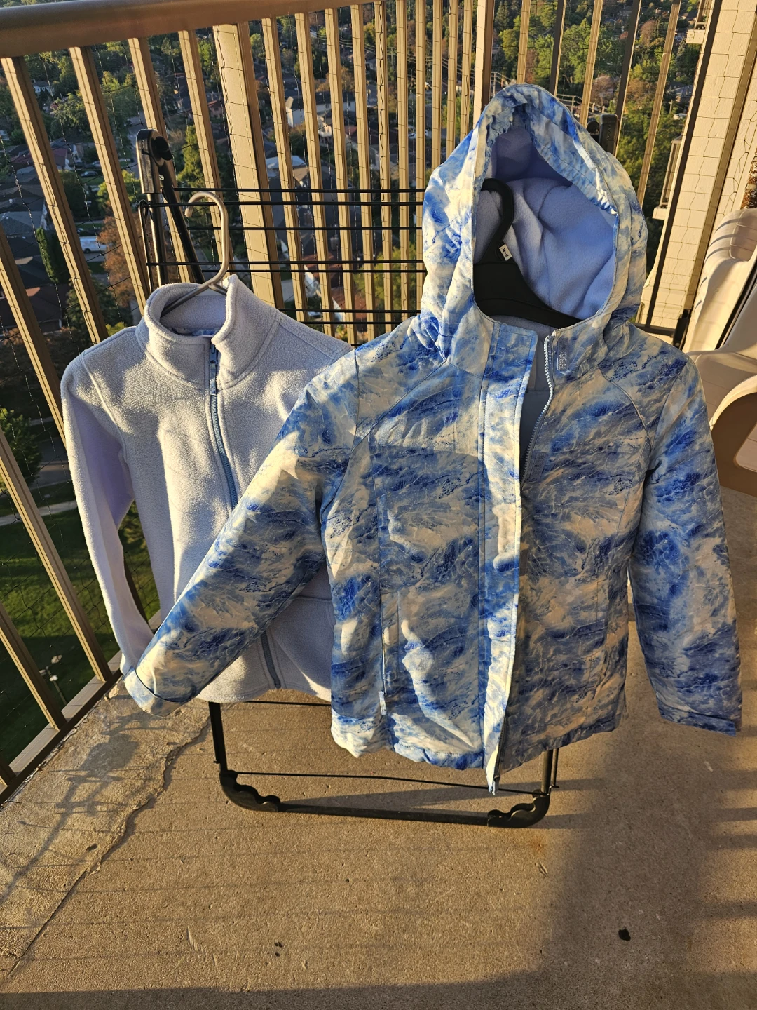 Columbia kids fleece and windbreaker set - photo 2