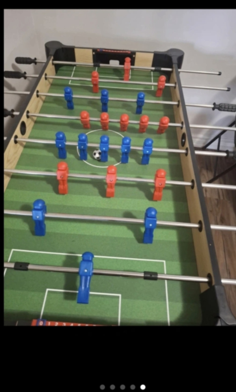 2-in-1 Reversible Foosball and Air Hockey Table - photo 2