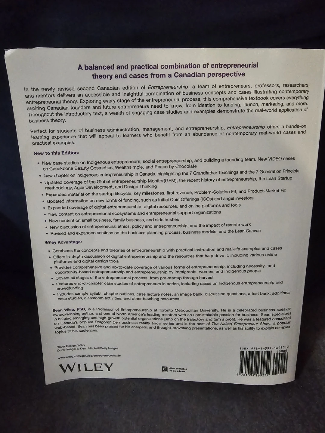 Entrepreneurship Canadian 2nd Edition Textbook - photo 3