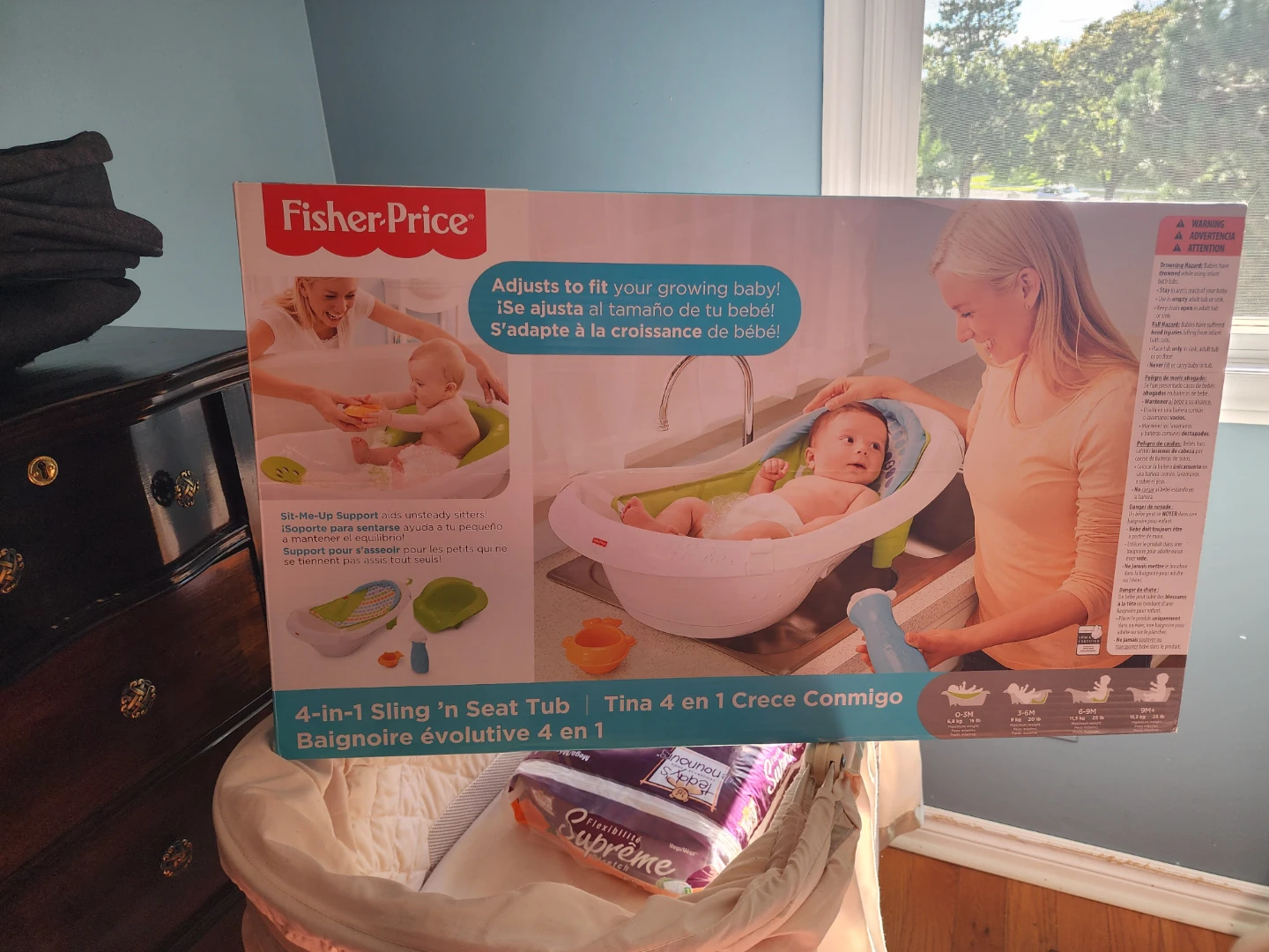 Fisher price baby bath