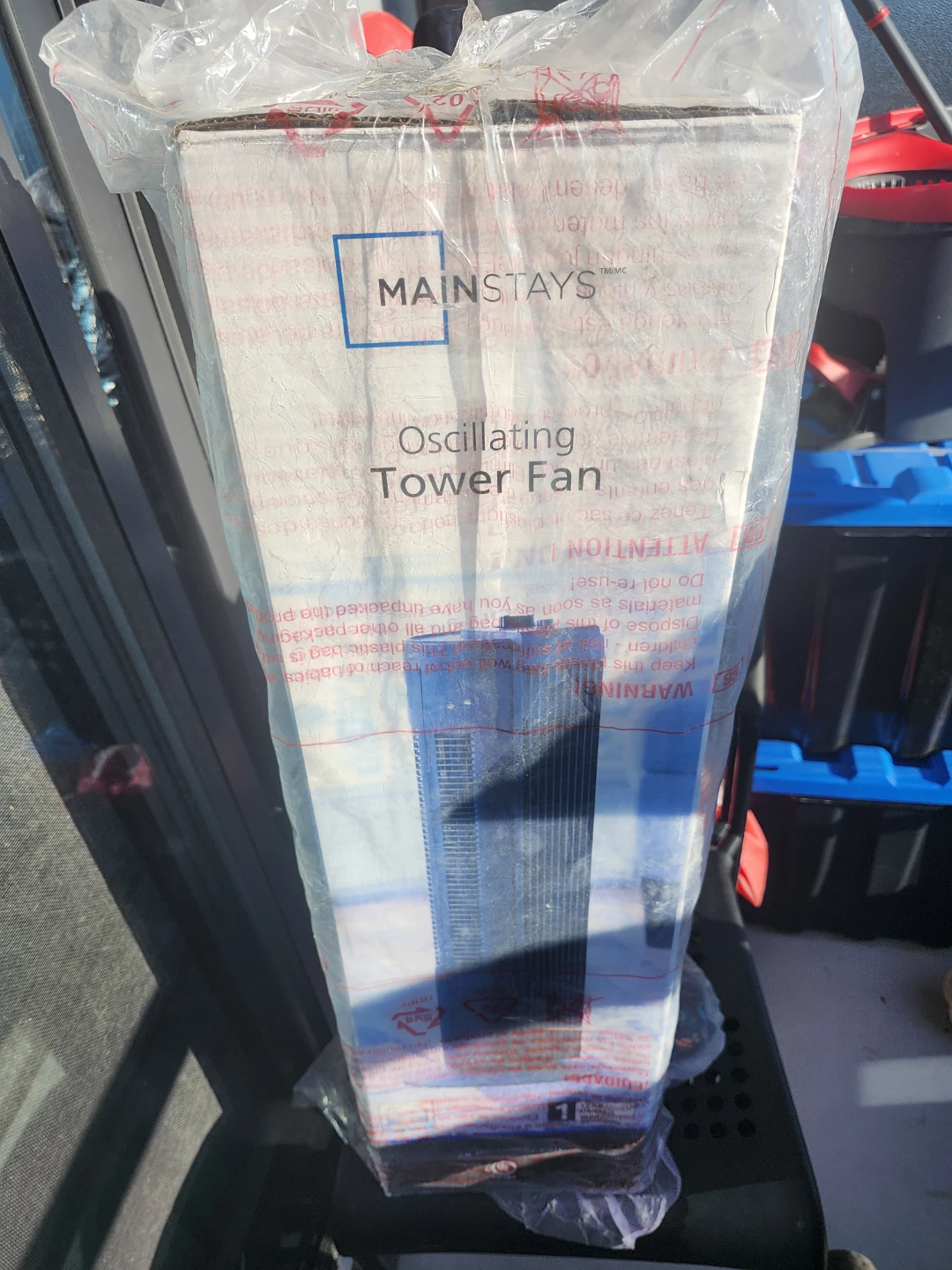 Mainstays Oscillating Tower Fan