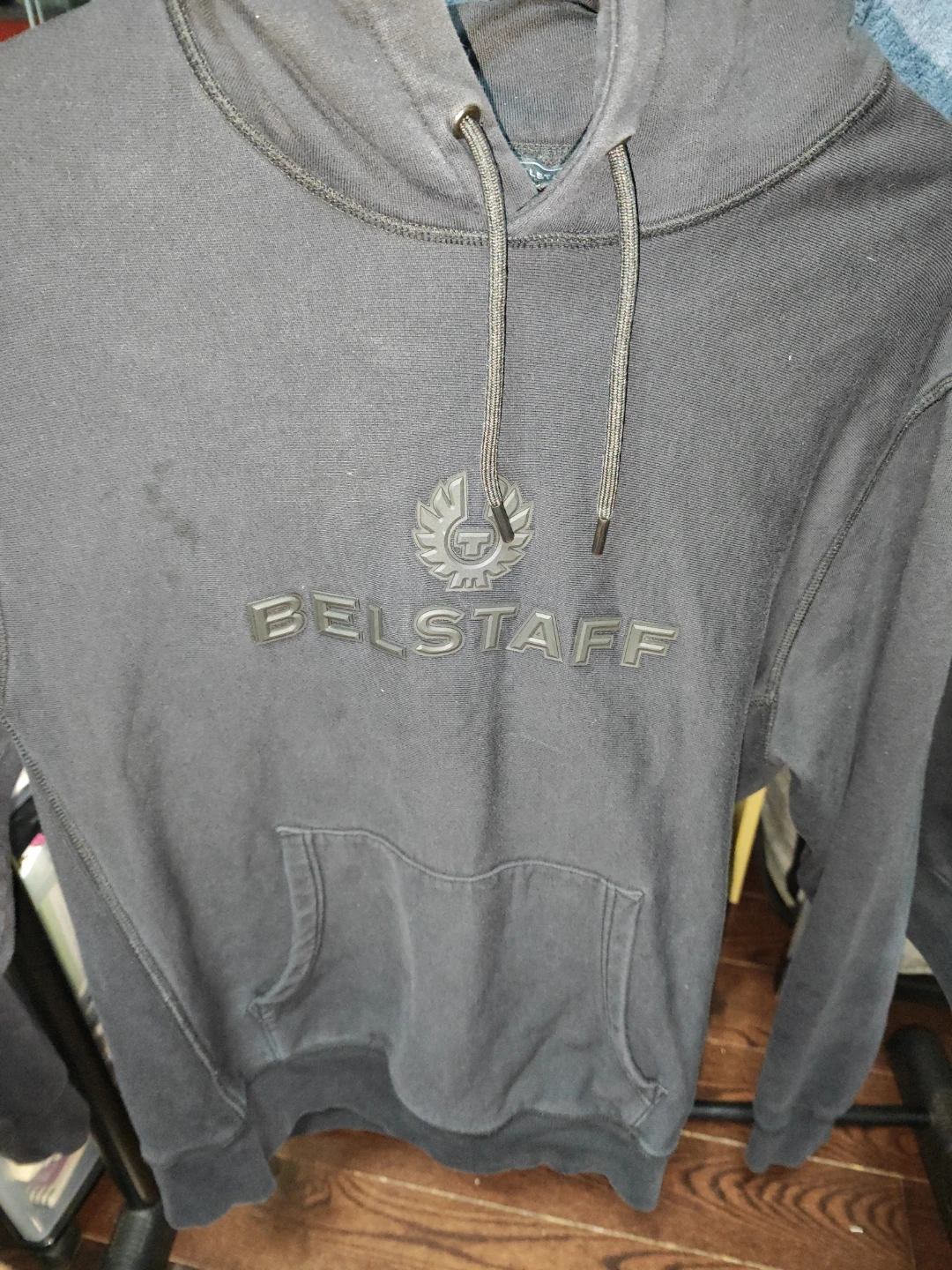 Belstaff Hoodie - Black - Size L - photo 2