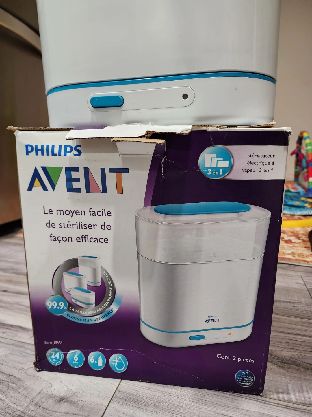 Philips Avent 3-in-1 Electric Steam Sterilizer