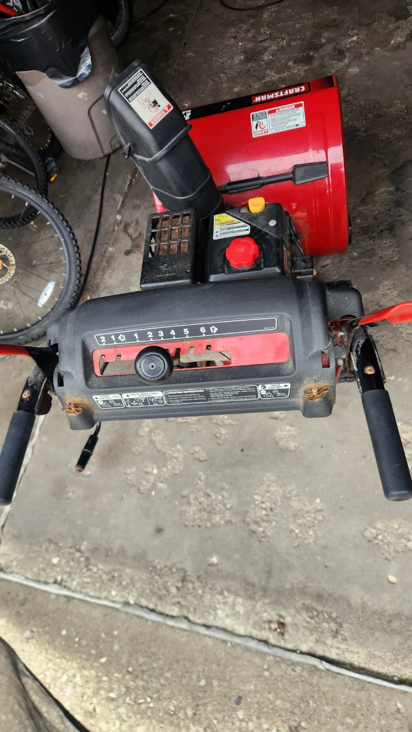 Craftsman 24 inch Electric Start Snowblower - photo 2