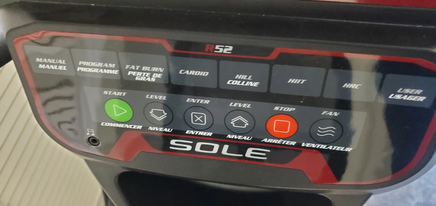 SOLE R52 Recumbent Exercise Bike - photo 4