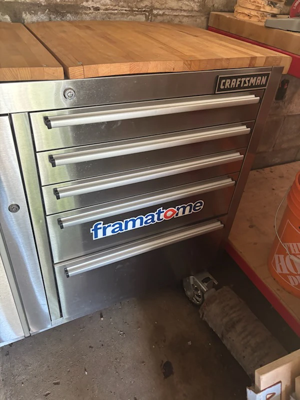 Craftsman 5 drawer stainless tool box - photo 4