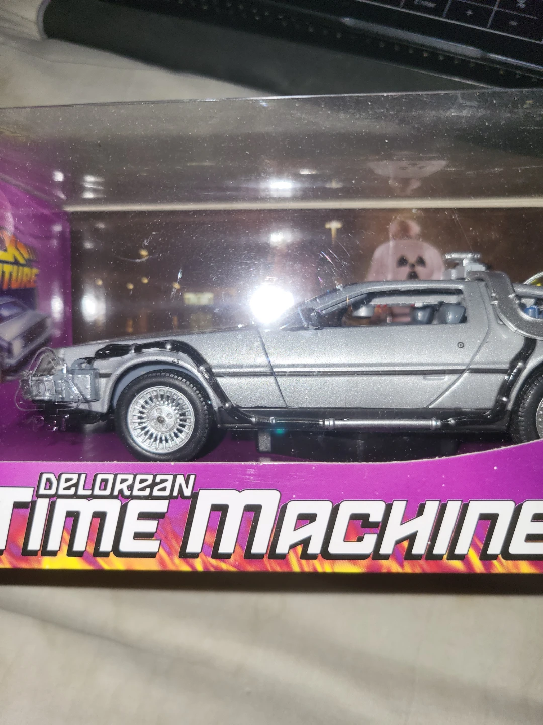 1/25 scale  back to the future  time  machine