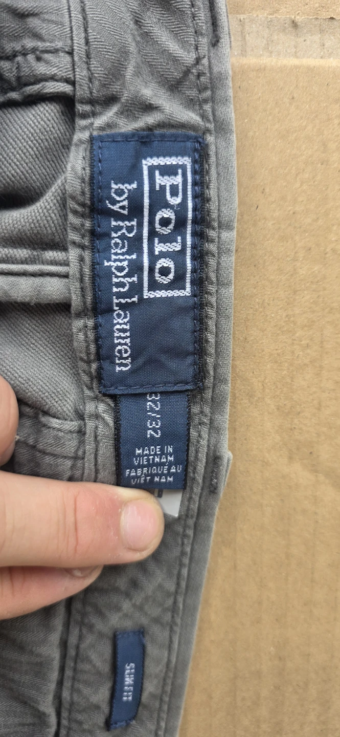 Polo Ralph Lauren Grey chinos (Waist 32) - photo 3