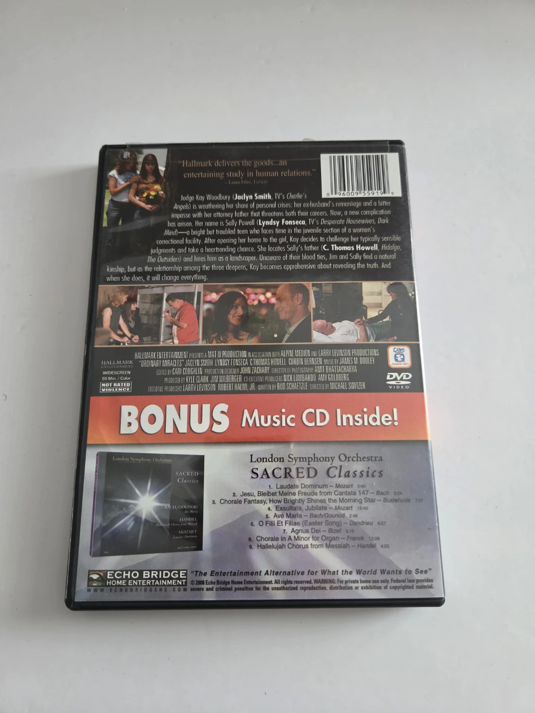 Ordinary Miracles DVD with Bonus Sacred Classics CD - photo 4