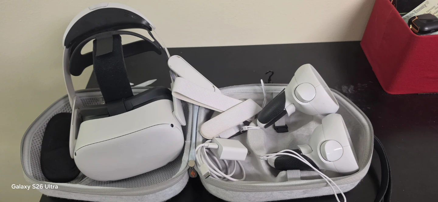 Meta Quest 2 VR Headset with Carrying Case