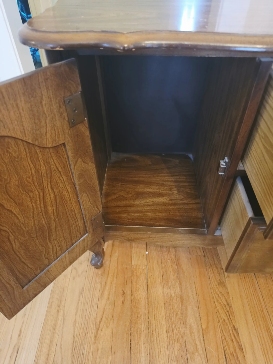 Vintage wood console /cabinet - photo 3