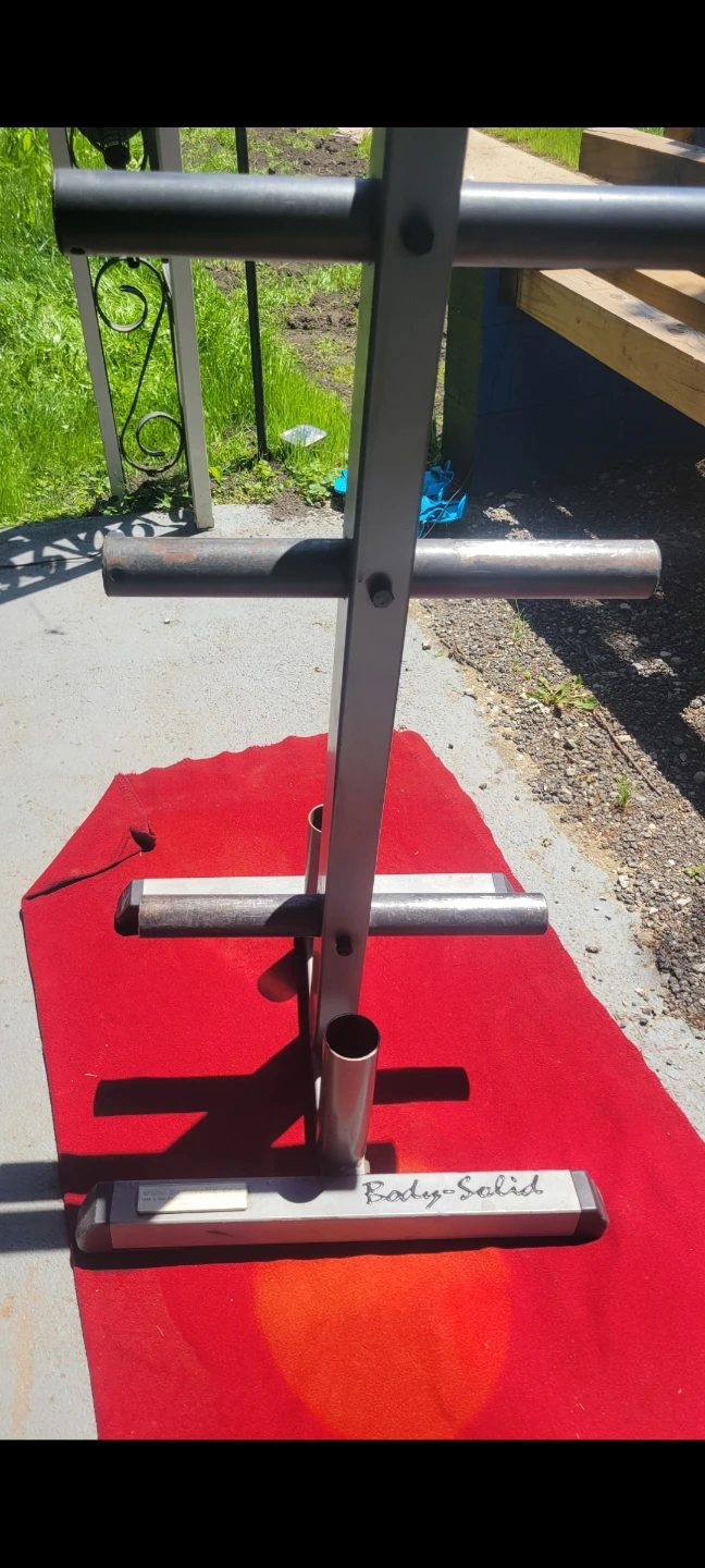 BODY SOLID 2" HOLE BAR AND PLATE TR - photo 3