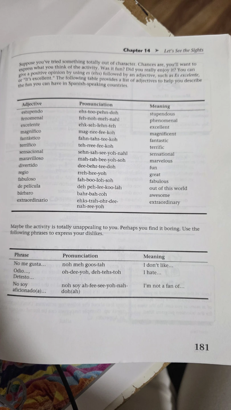 The Complete Idiot's Guide to Learning Spanish, 2nd Edition - photo 3