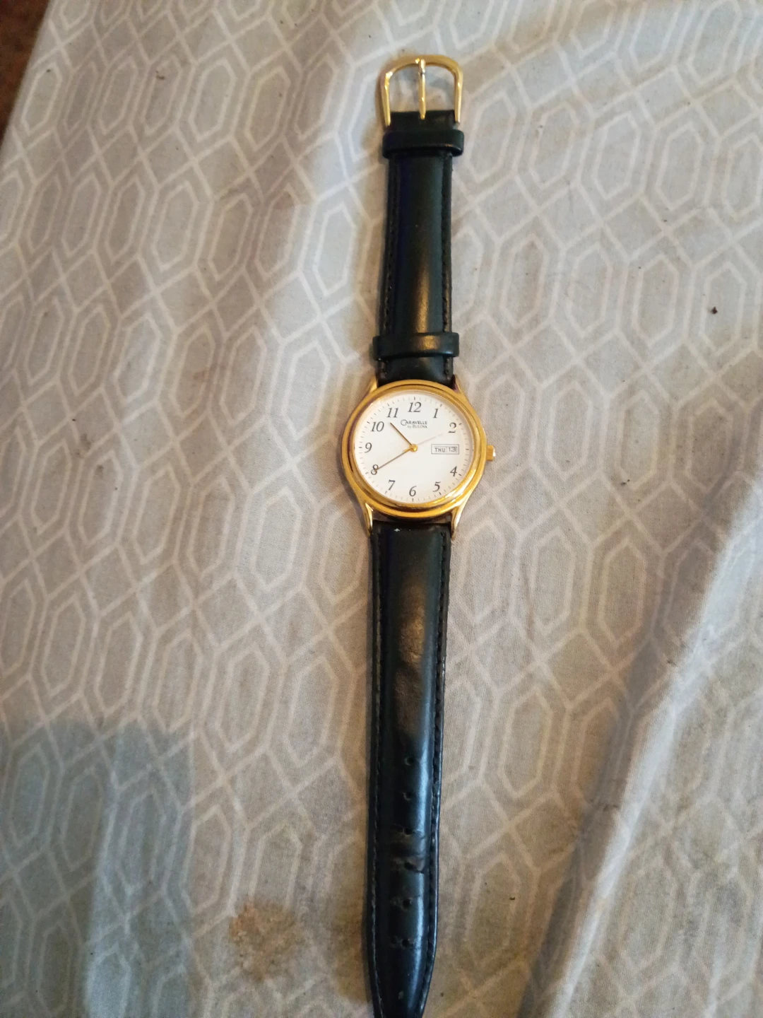 Caravelle by Bulova Gold Tone Watch