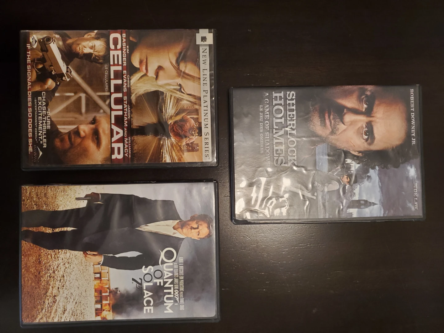Action & Thriller Movie Lot of 7 - Rambo, Sherlock Holmes & More - photo 2