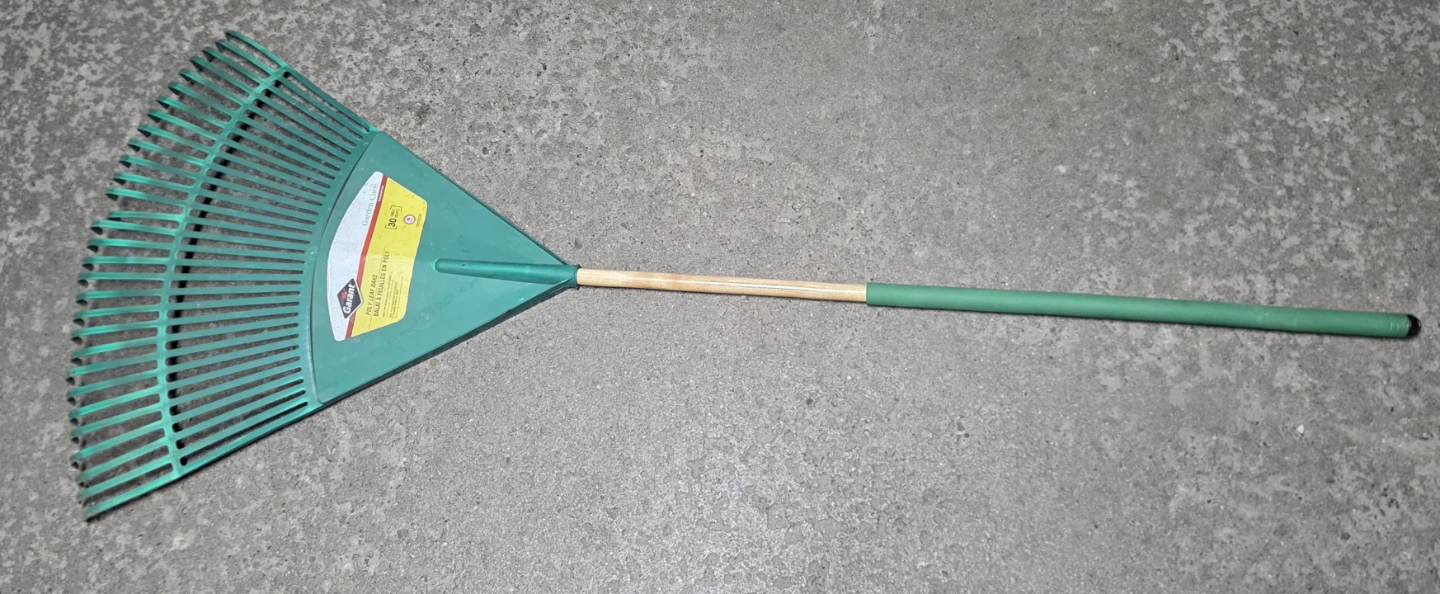 Garant 30-Tine Poly Leaf Rake - photo 2